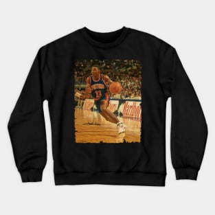 Isiah Thomas - Vintage Design Of Basketball Crewneck Sweatshirt